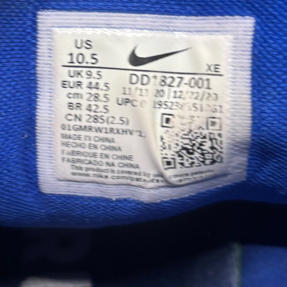 Men's Air Zoom Pegasus 38 A.I.R. Kelly Anna London Running Shoes size 10.5 - Picture 10 of 10